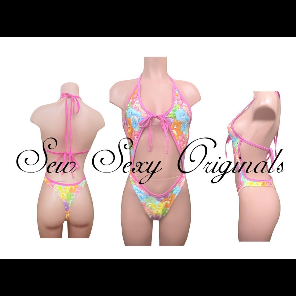 Care bears, one piece rave swimsuit